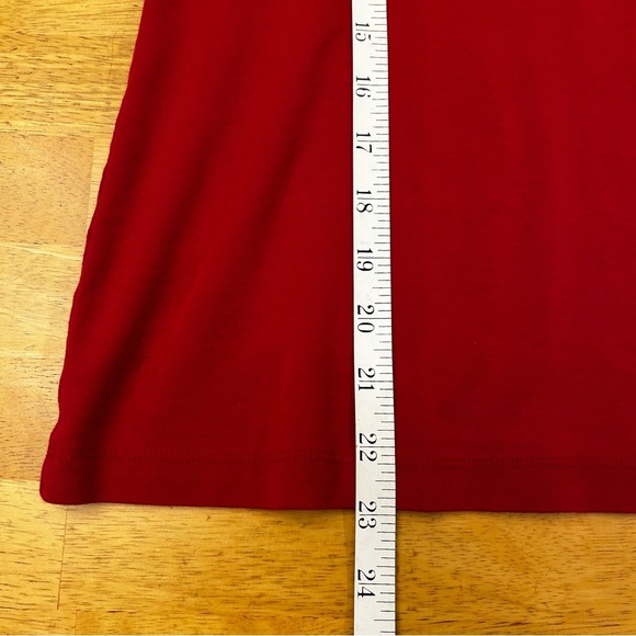 KAREN SCOTT Vintage True Red Short Sleeve Tee - Picture 6 of 6